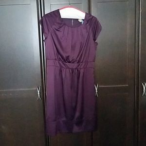 Plum slip dress